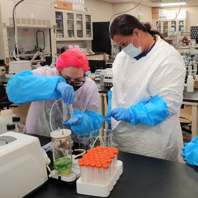 photo of Rachelle P. | Biopharmaceutical Manufacturing Certificate (2022) 	& AAS in Biotechnology (2023)